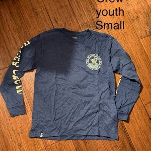 Salty Crew Youth Blue Long Sleeve Shirt